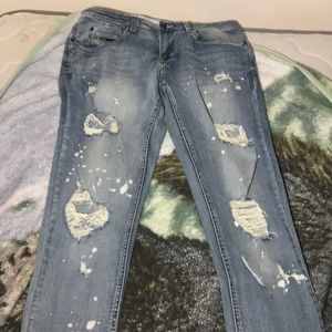 Empyre skinny ripped jeans